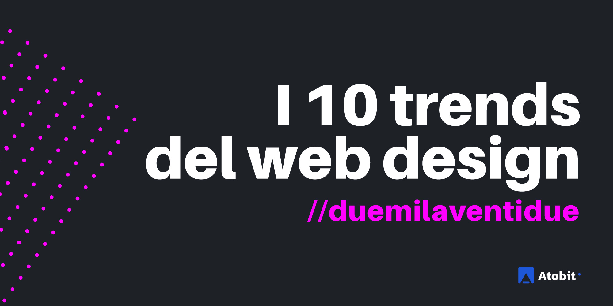 I 10 trends del web design del 2022