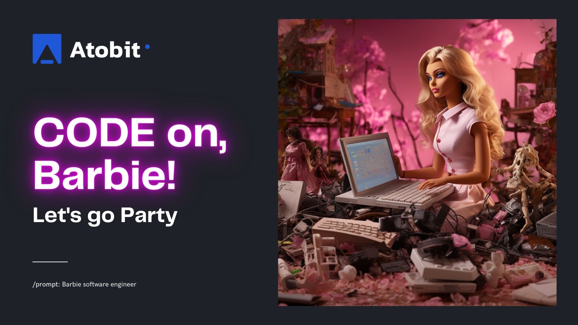 CODE on, Barbie. Let's go Party